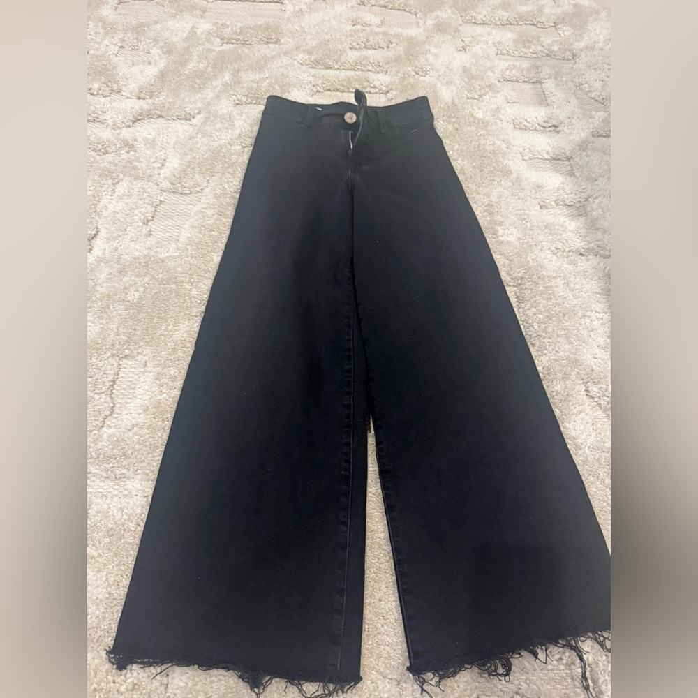 Girls Zara wide jeans